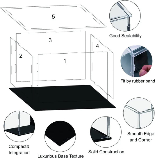 Custom Size Model Display Case